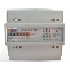 Счетчик эл. Нева 303, 1-7,5А,220*380В, МОУ