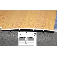 Профиль алюминиевый А 80 (0,9м) золото