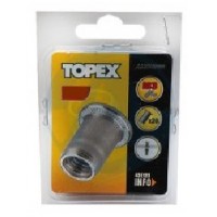 Заклепка резьбовая алюминиевая М4 TOPEX 20шт/пач