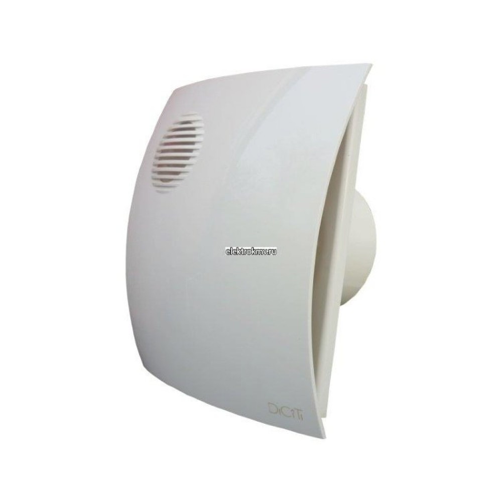 Вентилятор осевой вытяжной D100 с шнуровым тяговым выключателем PARUS4-02