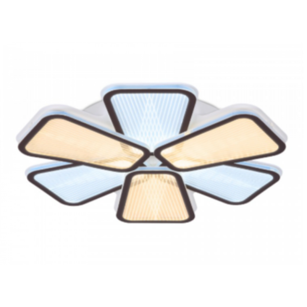 Светильник потолочный  светодиодный AK4322/6 CF кофе 117W (ПДУ Радио 2.4) ХХХ АКЦИЯ 20%