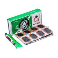 Заплатки для ремонта камер (большие 12шт+клей) 008372