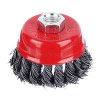 Щетка для УШМ "чашка"  75мм крученая 38952м 39042