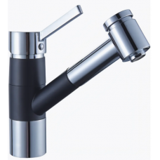 Смеситель для кухни D86-660127BL с выдвижной лейкой