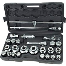 Ключ комбинированный с трещоткой и насадками HT1R490