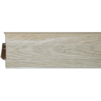 Плинтус ПВХ Royal №272 Дуб норд (76мм*23мм*2500мм)