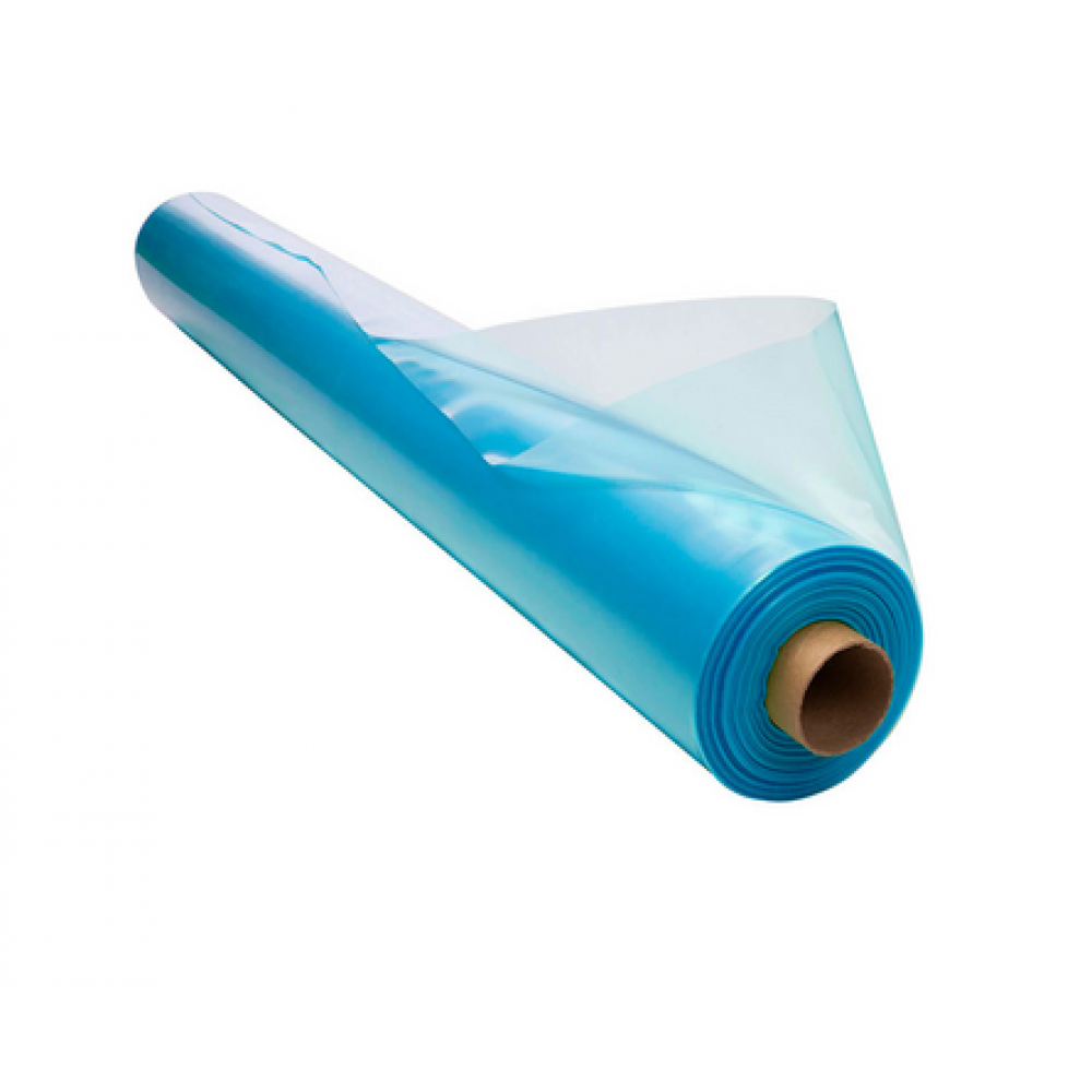 Пленка ПВД стабилизированная голубая 150мкм 6х80м = 480кв.м (рез.мин.1м) Пленка ПВД стабилизированная голубая 150мкм 6х80м = 480кв.м (рез.мин.1м)