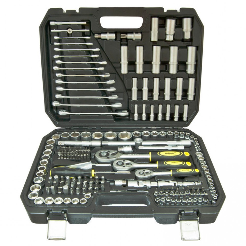 Набор инструментов - 216 предметов 1/4", 3/8", 1/2" 38841-ISMA
