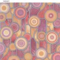 Пленка самоклеющаяся 67,5смх8м цветной витраж мишень 13664 ХХХ