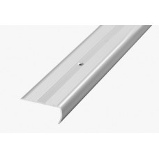 Профиль алюминиевый Д 13 (1,8м) серебро, 40х20мм