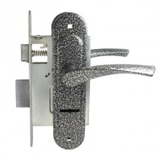 Замок врезной Птимаш ЗВ9-4.07 с/руч серебро 11618 Замок врезной Птимаш ЗВ9-4.07 с/руч серебро 11618