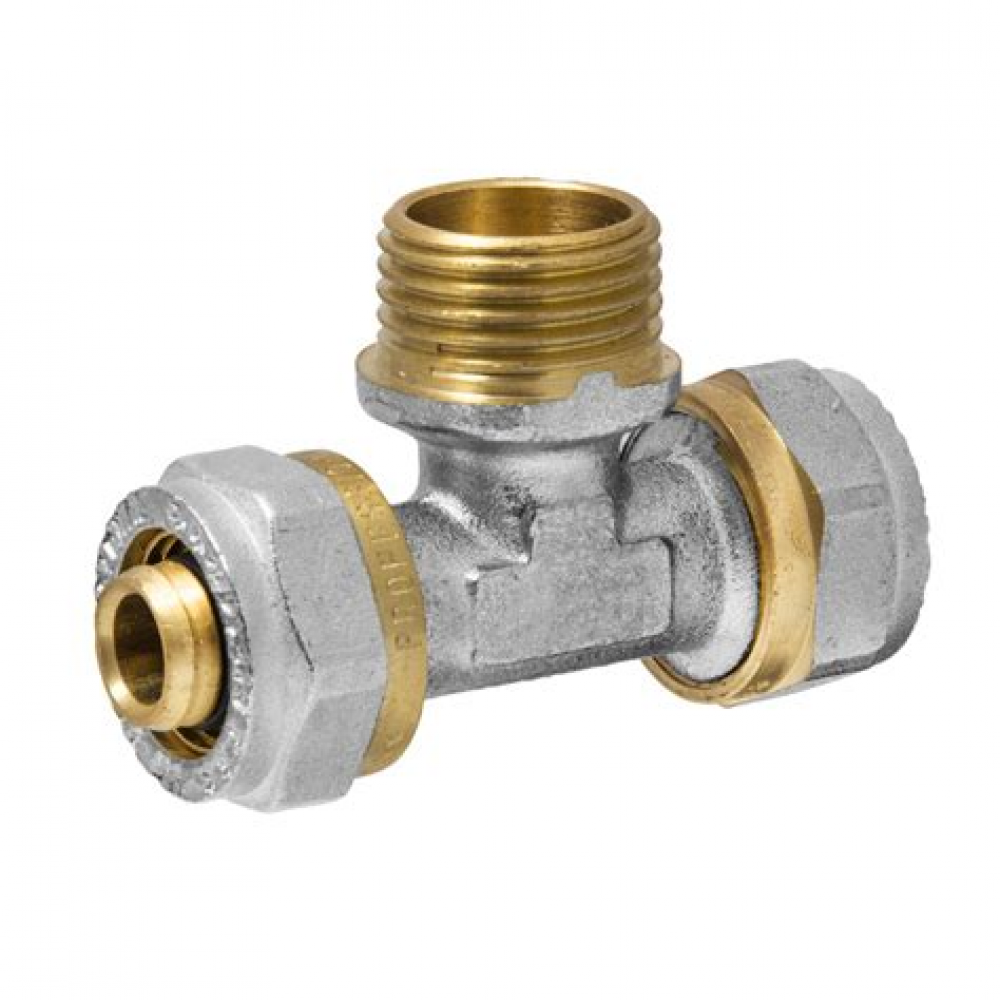 Тройник РН26*1/2" металлопластик Тройник РН26*1/2" металлопластик