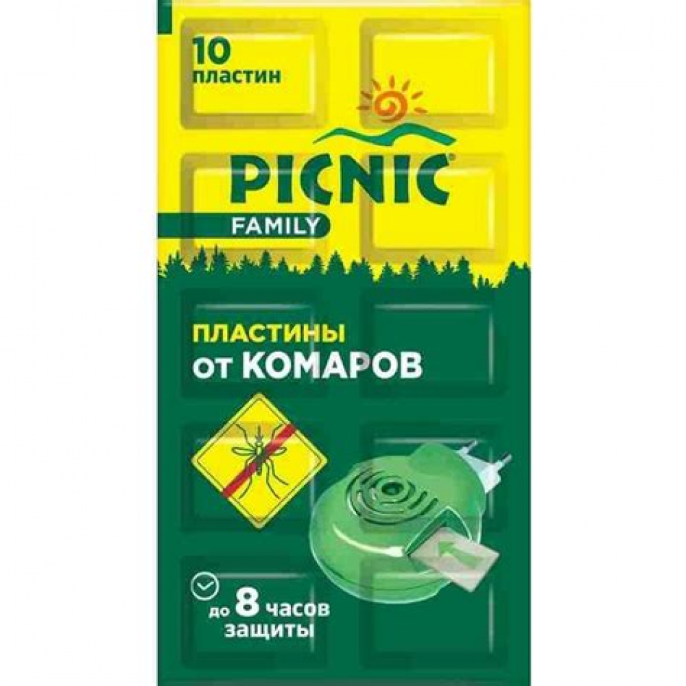 Пластины от комаров 10шт 80501