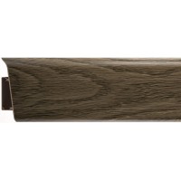 Плинтус ПВХ Royal №281 Дуб Аризонский (76мм*23мм*2500мм)