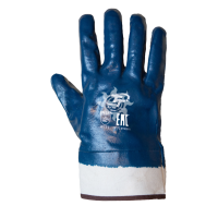 Перчатки х/б с нитриловым покрытием полным МБС КЩС манжет крага р.11 04/99/1