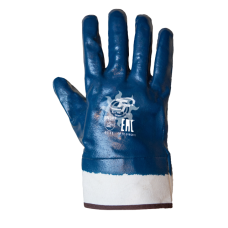 Перчатки х/б с нитриловым покрытием полным МБС КЩС манжет крага р.11 04/99/1