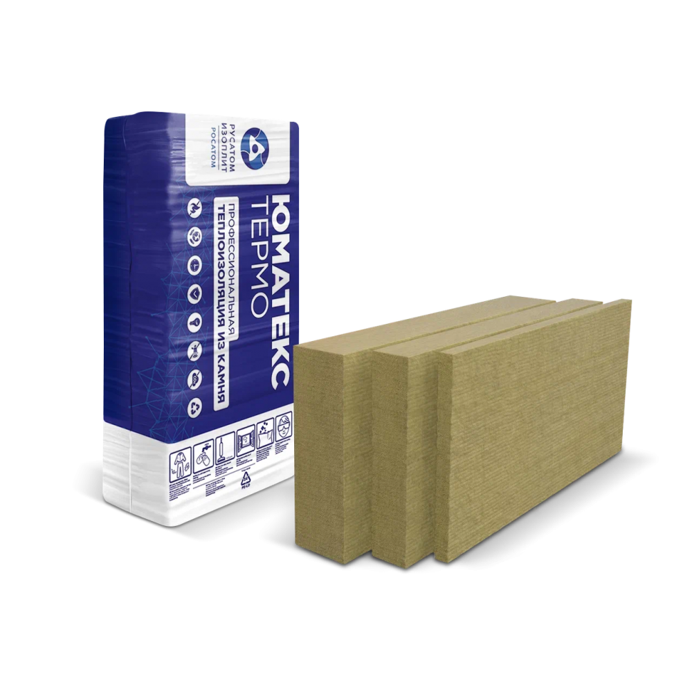 Утеплитель ЮМАТЕКС Термо Linio 10 100х1200х600 (2,16кв.м) (0,216м3/уп) (3пл/уп) 