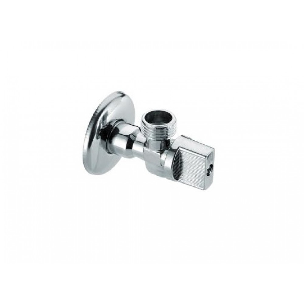 Кран шар.хром угловой б/фильтра 1/2"-1/2" (707-020-15) 