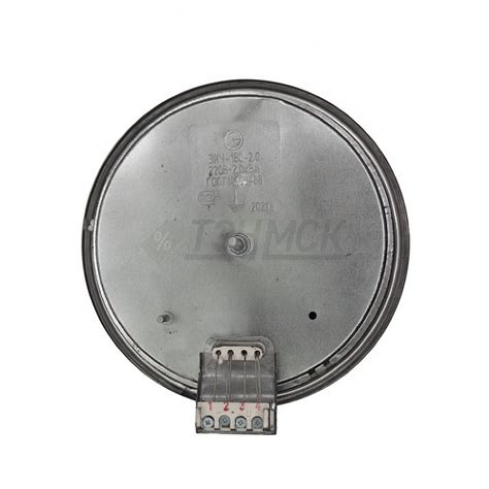 Тэн (конфорка) ЭКЧ-2000 Вт D180мм нерж.обод /818020 Тэн (конфорка) ЭКЧ-2000 Вт D180мм нерж.обод /818020