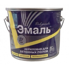Эмаль акриловая для бетонных полов Серая 6,0кг