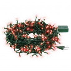 Гирлянда 100LED 10м Красный 55065