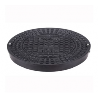 Люк полимер-песчаный для трубы ствол DN425мм (1,5т)