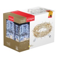 Гирлянда-конструктор Занавес 192LED Белый теплый 1*4м (36 мигающих ламп) 55029 АКЦИЯ 20%