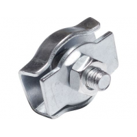 Зажим для троса одинарный 4мм