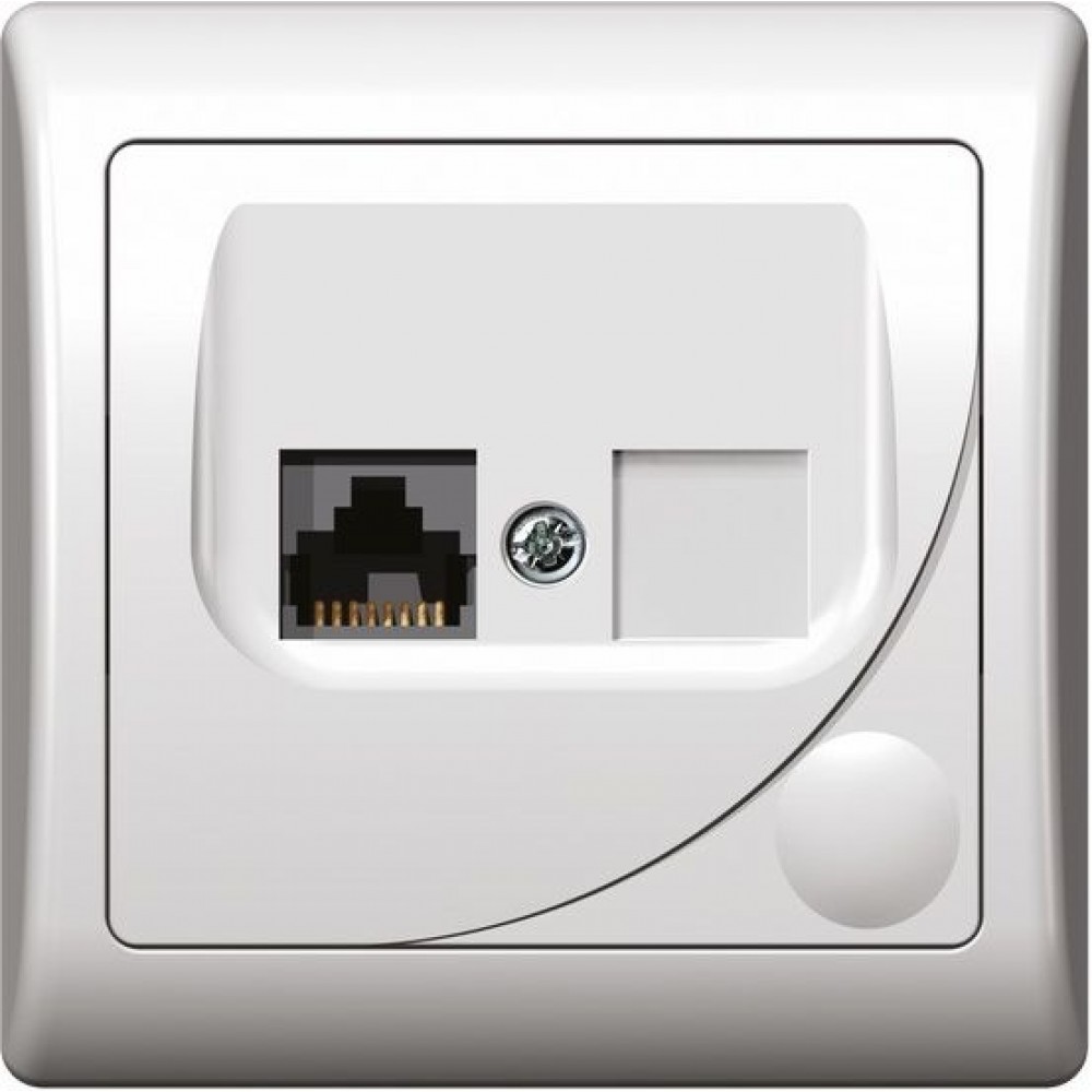 Розетка GPK-1F/K 950 компьют.одиночная RJ 45 АКЦИЯ 50%