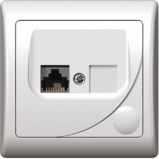 Розетка GPK-1F/K 950 компьют.одиночная RJ 45 АКЦИЯ 50%