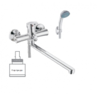 Смеситель для ванны с плоским изливом CB042-22