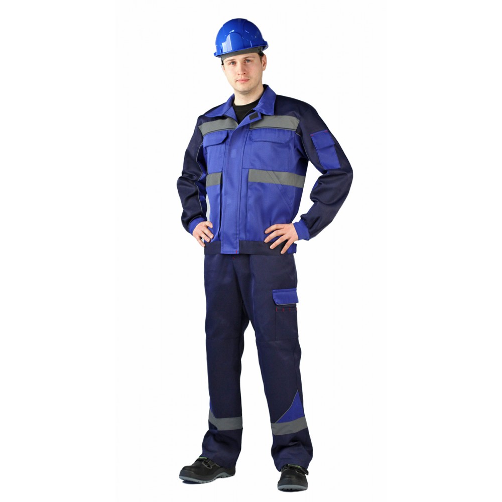 Костюм СТАНДАРТ зимний цвет т.серый/св.серый р.48-50 182-188 КОС962-308 