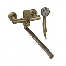 Смеситель для ванны MAGNUS длинный нос Бронза 92291 Смеситель для ванны MAGNUS длинный нос Бронза 92291