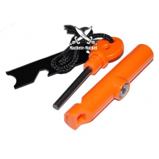 Огниво туристическое с открывалкой 12см 806-027 Огниво туристическое с открывалкой 12см 806-027