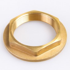 Контргайка с ребордой латунь  1/2" г/г 04532