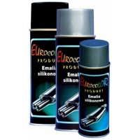 Краска Спрей термостойкая Серебристая ELKON 520 мл (до 700С)