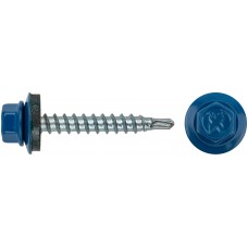 Шуруп-саморез сверл. ERDM 4,8*70/2 RAL 5005 синий