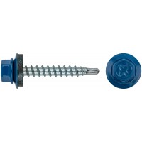Шуруп-саморез ERDM 5,5* 19 RAL 5005 синий