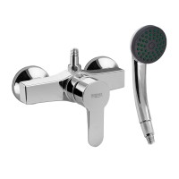 Смеситель для ванны из пластика АБС Хромированный (593)