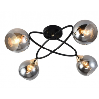 Светильник потолочный  01337-0.3-04 BK+FGD