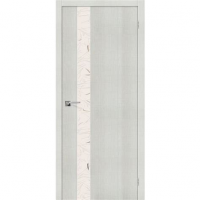 Полотно дверное ЭКО Порта-51 200*80 Bianko Crosscut Silver Art АКЦИЯ 25% ххх