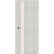 Полотно дверное ЭКО Порта-51 200*80 Bianko Crosscut Silver Art АКЦИЯ 25% ххх