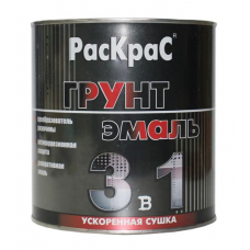 Грунт-эмаль по ржавчине 3 в 1 Синяя Корабельная 0,9 кг