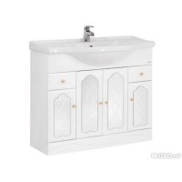 Тумба Гранада 105 (белый, Лагуна) ХХХ АКЦИЯ 20%