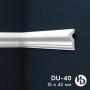 Плинтус потолочный молдинг XPS DU40 (42*15 мм) ХХХ