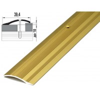 Профиль алюминиевый С 4 (1,8м) золото