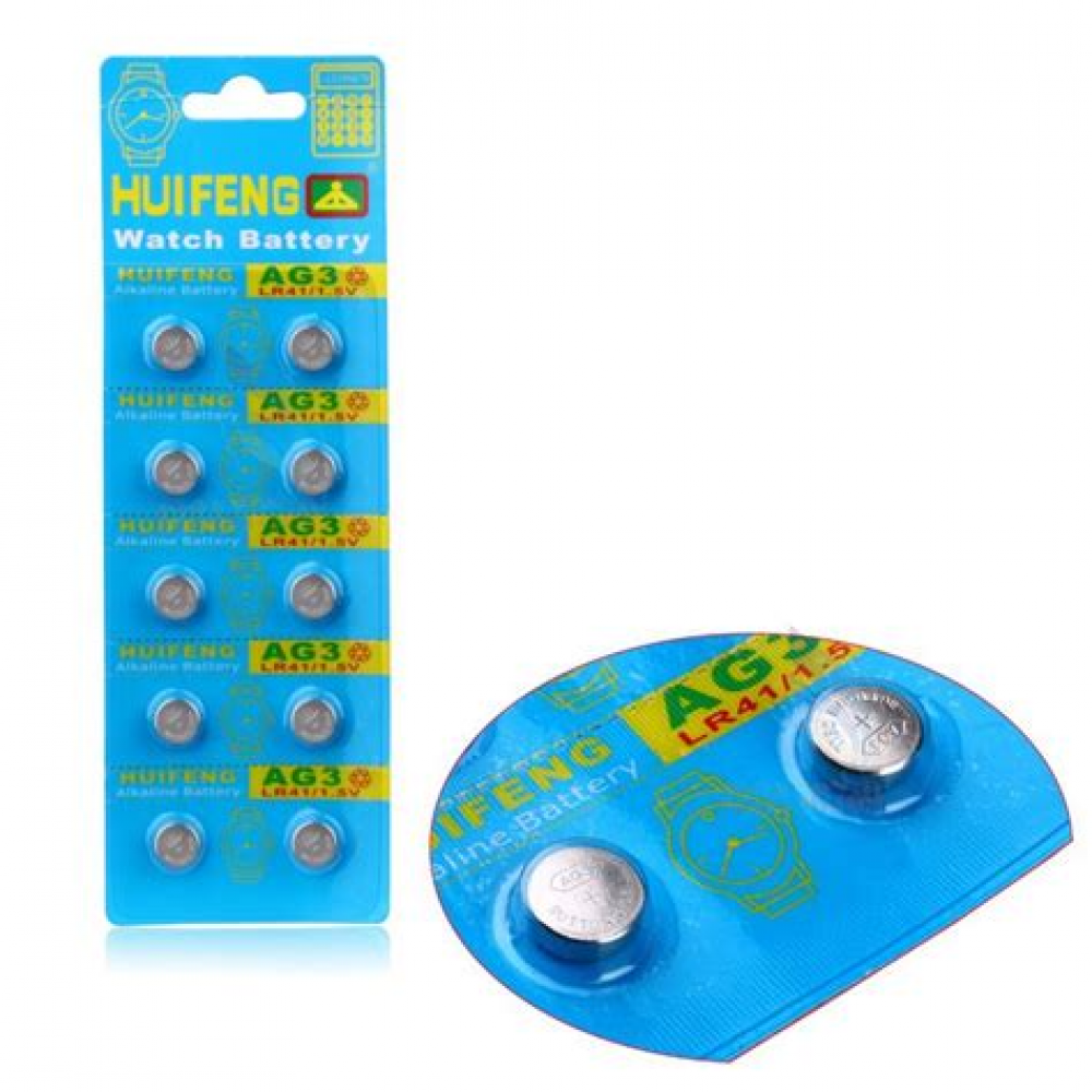 Батарейка G 3 (392A,192 LR41) BL-10 