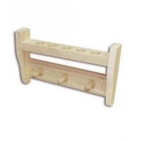 Полочка для масла (5 отверст.) + вешалка 