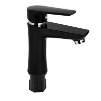 Смеситель для раковины из пластика АБС Черный (595)