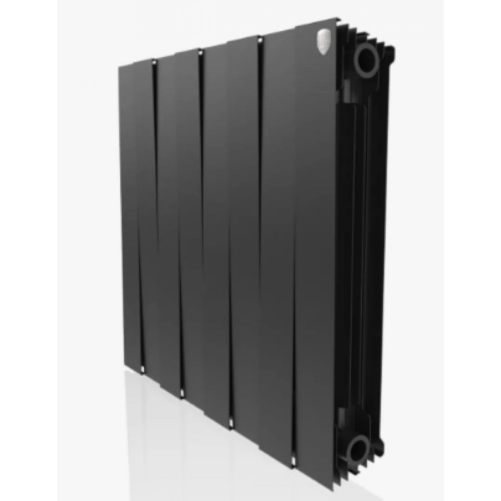 Радиатор биметал. 500/100 (189Вт) черный Royal Thermo PianoForte 500 Sable